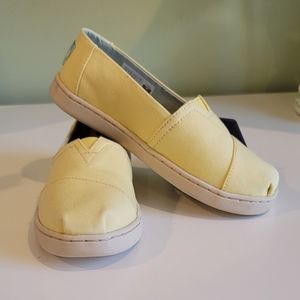 Toms Youth Alpargata Canvas Shoes